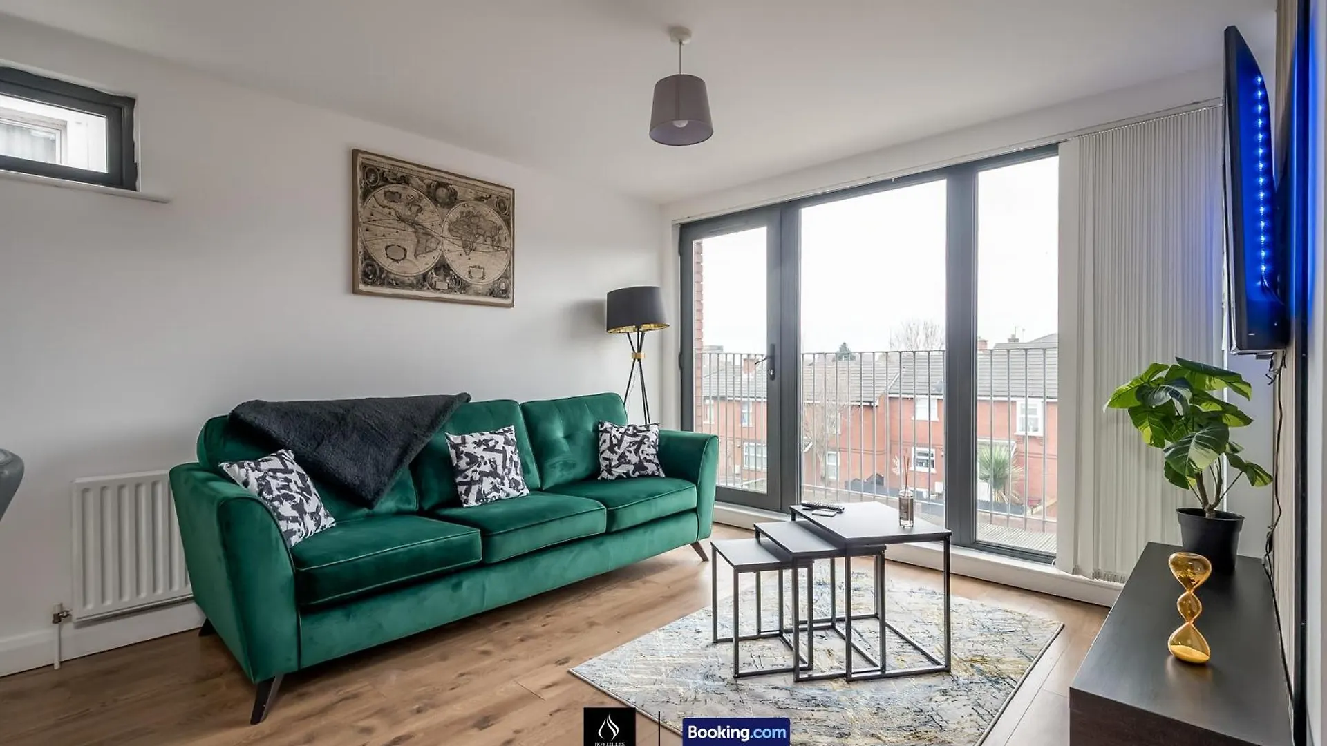 2 Bed Modern Cozy Apt By Boyeilles Apartments Short Lets & Serviced Accommodation Belfast With Free Wifi 0*,