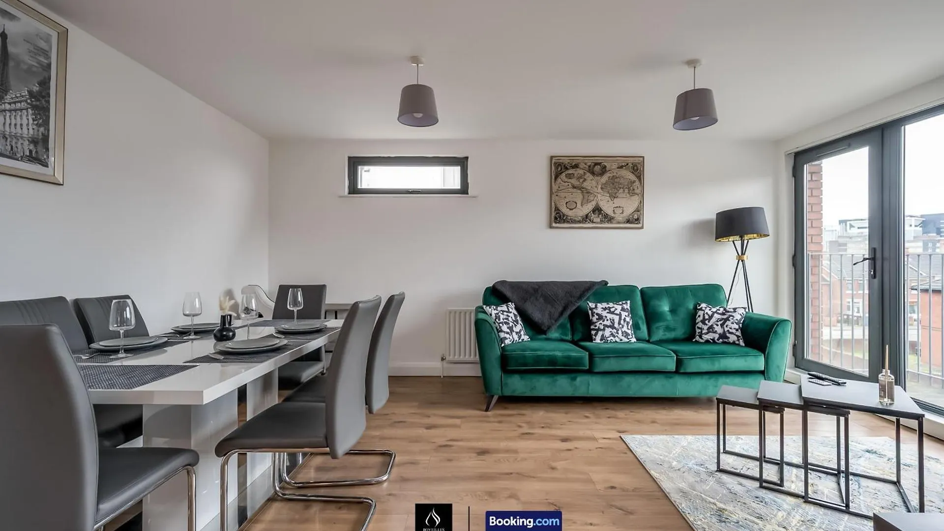 2 Bed Modern Cozy Apt By Boyeilles Apartments Short Lets & Serviced Accommodation Belfast With Free Wifi